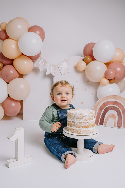 Smash Cake Servizio Fotografico bambino un anno Pavia
